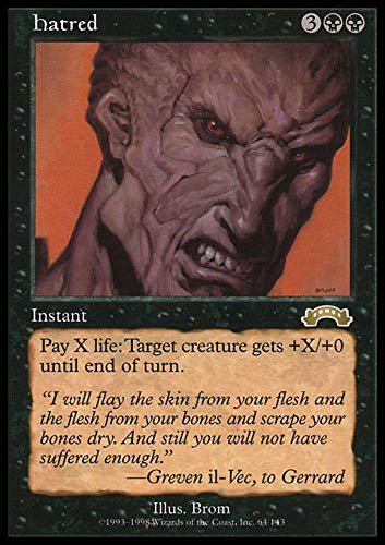 Magic The Gathering - Hatred - Exodus by