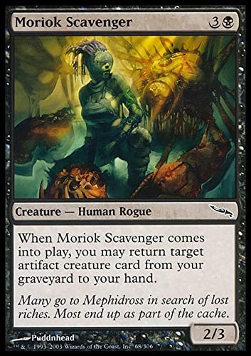 Magic The Gathering - Moriok Scavenger - Chal Moriok - Mirrodin - Foil