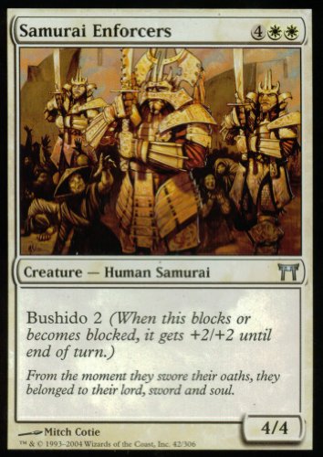 Magic The Gathering - Samurai Enforcers - Champions of Kamigawa by