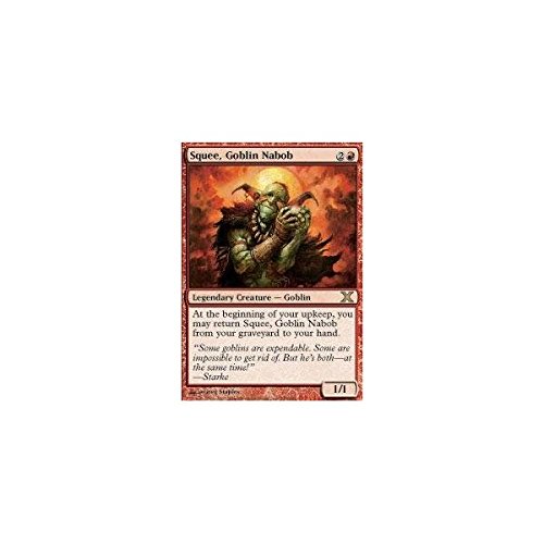 Magic The Gathering – Squee, Goblin Nabob – Squee, Nabbo Goblin – 10th Edition