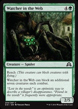 Magic The Gathering - Watcher in The Web (239/297) - Shadows Over Innistrad by