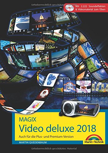 MAGIX Video deluxe 2018: Auch für die Plus- und Premium-Version, Mit 2.222 Soundeffekten & Videomaterial zum Üben