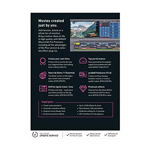 MAGIX Video deluxe 2019 | Premium | PC | Codice d'attivazione per PC via email
