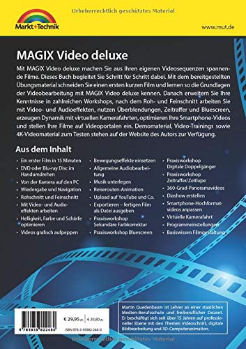 MAGIX Video deluxe 2021: Auch für die Plus- und Premium-Version / MIt 2.222 Soundeffekten & Videomaterial zum Üben