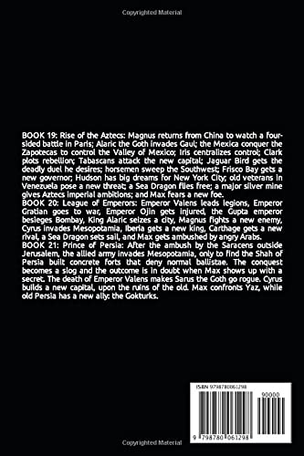 Magnus Maximus Trilogy 7: Rise of the Aztecs, League of Emperors & Prince of Persia