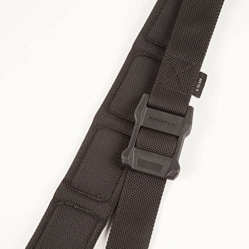 Magpul MS1 Two-Point Quick-Adjust Padded Sling MS1-Eslinga Acolchada de Dos Puntos de Ajuste rápido, Unisex, Negro