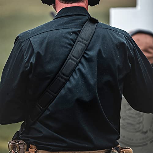 Magpul MS1 Two-Point Quick-Adjust Padded Sling MS1-Eslinga Acolchada de Dos Puntos de Ajuste rápido, Unisex, Negro