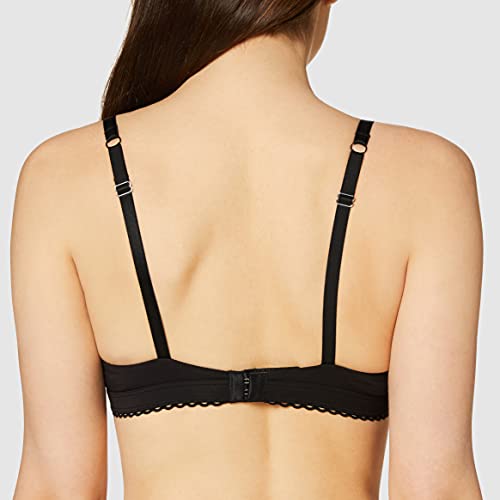 Maison Lejaby La Petite Lejaby Sujetador de triángulo, Negro (Noir 04), 85C para Mujer