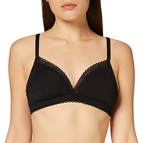 Maison Lejaby La Petite Lejaby Sujetador de triángulo, Negro (Noir 04), 85C para Mujer