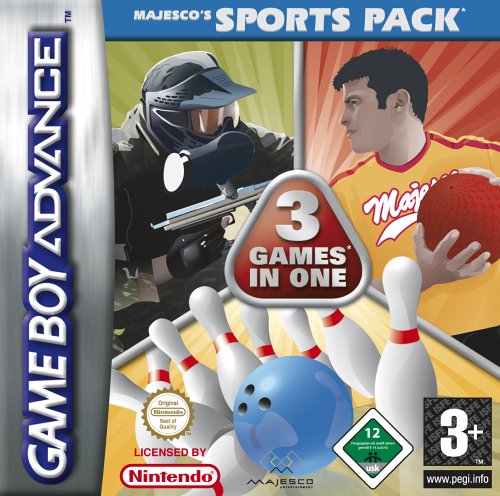 Majesco 3-In-1 Sports Pack, GBA - Juego (GBA, Game Boy Advance)