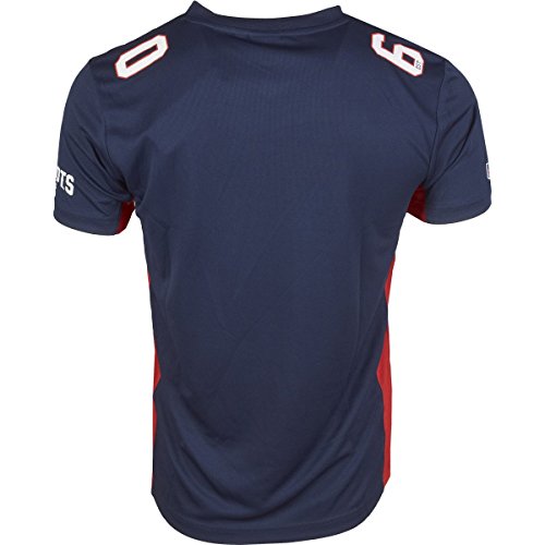 Majestic NFL NEW ENGLAND PATRIOTS Moro Mesh Jersey T-Shirt, Größe:XL