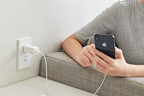 MAKTAR Qubii Pro - Disco de copia de seguridad para iPhone y iPad, con certificado MFi, almacenamiento externo con aplicación organizador de archivos (tarjeta microSD no incluida), color blanco