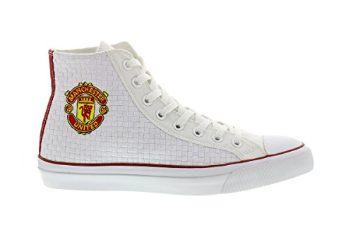 Manchester United - Cliff D001, color Blanco, talla 43 EU