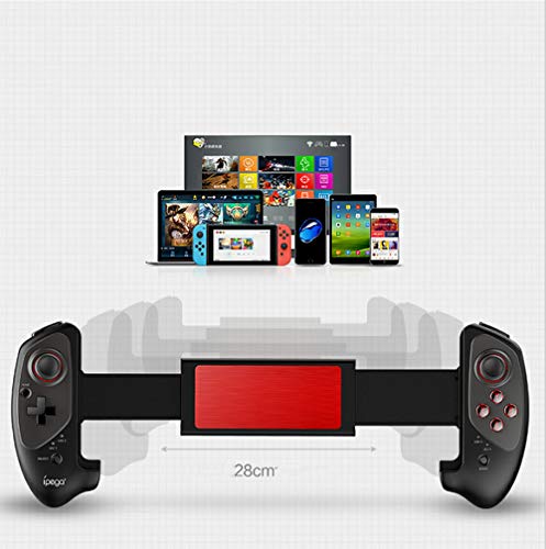 Mando inalámbrico para Bluetooth Gamepad Inalámbrico Retráctil Control de Juego compatible con Android Smartphone Tableta Win7/Win8/Win10 PC