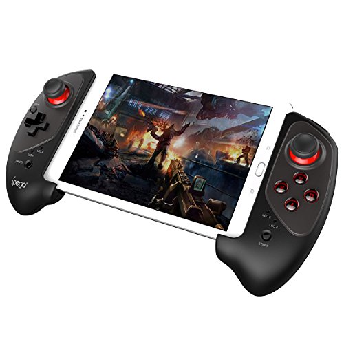 Mando inalámbrico para Bluetooth Gamepad Inalámbrico Retráctil Control de Juego compatible con Android Smartphone Tableta Win7/Win8/Win10 PC