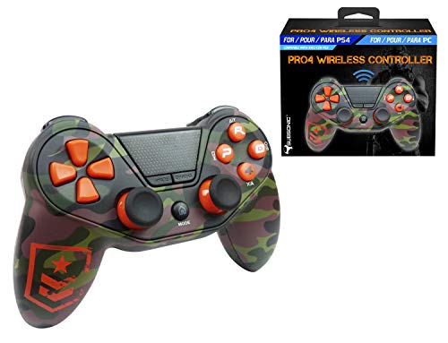 Mando inalámbrico Pro4 FPS wireless controller - Accessorio para consola PS4 / Slim / Pro / PC / PS3 - Camo