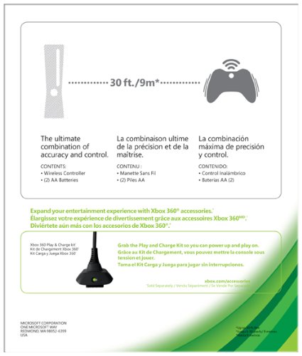 Mando Xbox 360 inalámbrico