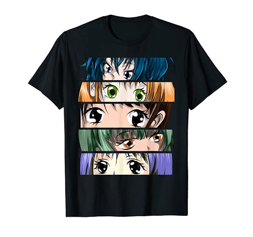 Manga Japonés Kawaii Otaku Regalo Chicos Chicas Anime Camiseta
