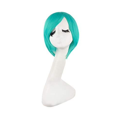 MapofBeauty 48 Pulgadas/120cm Hermosa Peluca Cosplay Recta Larga (Azul Cian)