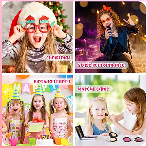 Maquillaje para Niñas 20 Pcs, Kit de Maquillaje Niña de Calidad, Lavables, Seguro y No Tóxico, Set Maquillaje Niña con Una Variedad de Cosméticos para Niños - Regalo Ideal para Niñas