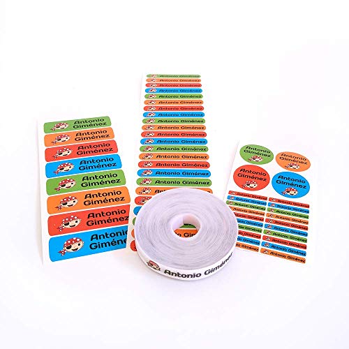 Marcaropa - Guía con código promocional para pedido de etiquetas personalizadas de tela para ropa y adhesivas para objetos