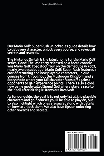 Mario Golf Super Rush: Guide & Walkthrough Wiki