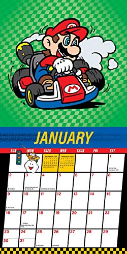 Mario Kart 2022 Wall Calendar