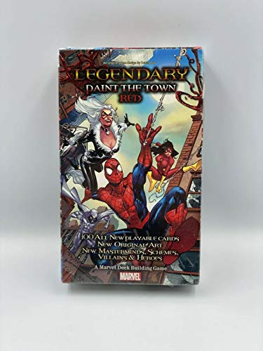 Marvel Legendary Spider-Man Paint the Town Red Deckbuilding Game Expansion