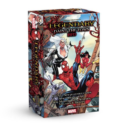 Marvel Legendary Spider-Man Paint the Town Red Deckbuilding Game Expansion