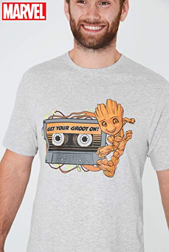 Marvel Pijama Hombre, Pijamas Guardianes de la Galaxia, Regalos Hombre (M)