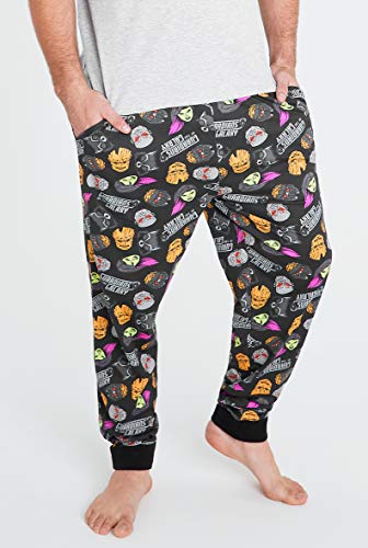 Marvel Pijama Hombre, Pijamas Guardianes de la Galaxia, Regalos Hombre (M)