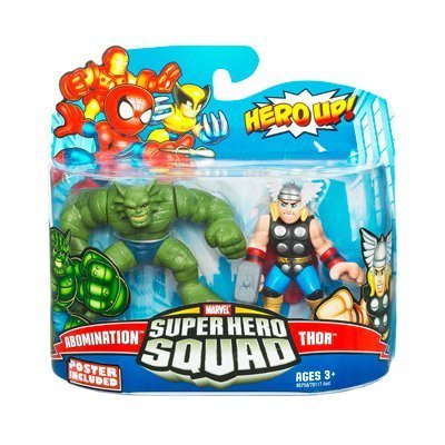 Marvel Superhero Squad Series 17 Mini 3 Inch Figure 2Pack Thor & Abomination by Super Hero Squad
