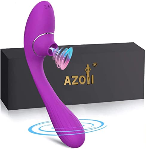 Masajeador Portátil de Silicona Usb recargable 10 Modos de Frecuencia Impermeable para Dolores musculares y recuperación deportiva (Púrpura)