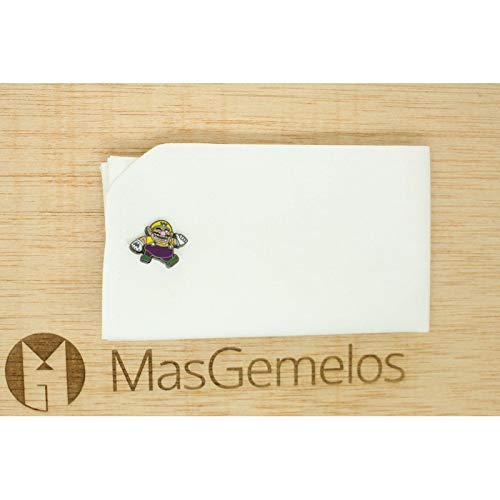 MasGemelos - Gemelos Wario Mario Bros Cufflinks
