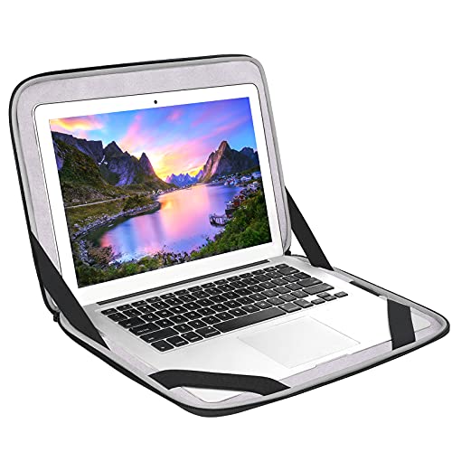 MATEIN Funda Portatil 14 Pulgadas, Impermeable Funda Ordenador Portatil Anti-rasguños Bolsa PC 14'' Antigolpes Laptop Sleeve Case Compatible con ASUS ZenBook, Lenovo Yoga, Surface Pro, HP, DELL, Gris