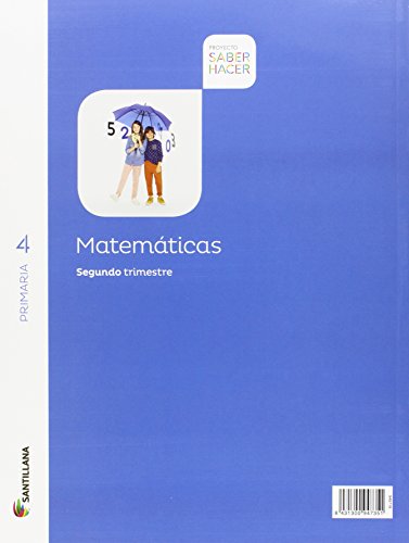 MATEMATICAS 4 PRIMARIA SABER HACER - Pack de 3 libros - 9788483056097