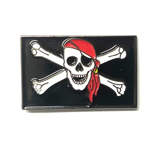 Matfords Jolly Roger - Pin de bandera de barco pirata - UK Company