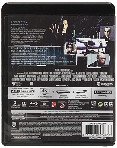 Matrix (UHD 4K + Blu-Ray) [Blu-ray]