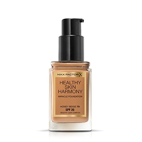 Max Factor Healthy Skin Harmony Base de Maquillaje Tono 79 Honey Beige - 146 gr