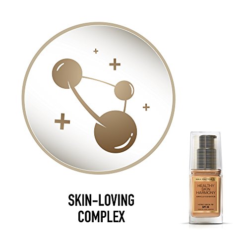 Max Factor Healthy Skin Harmony Base de Maquillaje Tono 79 Honey Beige - 146 gr