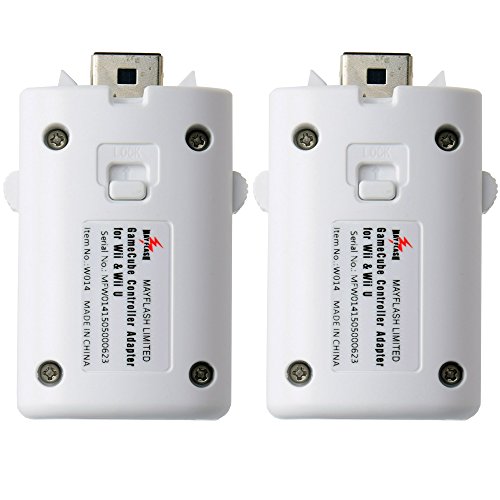 Mayflash GC Adaptador Controlador para Wii y Wii U (Paquete Dual)