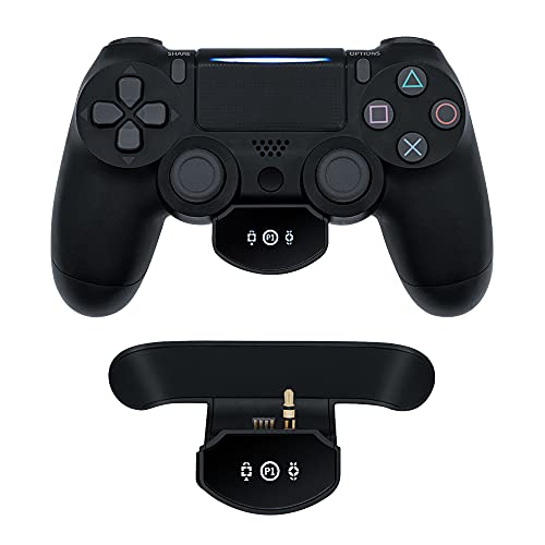 Mcbazel PS4 Controller Back Buttom Programmable Attachment PS4 Dualshock 4 Controller Gamepad with OLED Display/ 3.5mm Headphone Jack