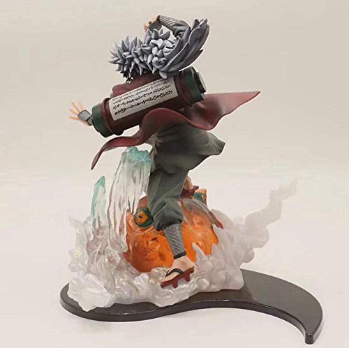 Mdcgok Naruto Jiraiya Gama Sennin Figura de acción de Juguete Diorama Naruto Shippuden Anime Jiraiya Figura Coleccionable Modelo Juguetes 21cm PVC