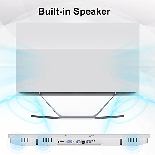 MECHAZER Z1 PC Computadora de escritorio todo en uno de 23.8 pulgadas Intel Core i5-3340M (hasta 3.4GHz) Windows10 Pro,8GB DDR3,256GB M.2 SSD,Dual-band WiFi Bluetooth (teclado y mouse qwerty gratis)