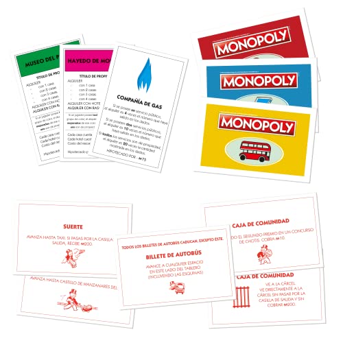 Mega Monopoly de la Comunidad de Madrid - Juego de Mesa de las Propiedades Inmobiliarias - Versión en Español