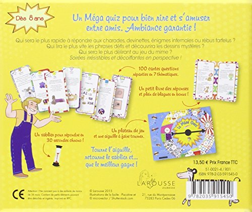 Méga Quiz de ma soirée « blagues » (Boîtes Quiz)