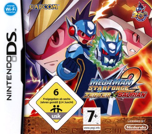 Megaman Starforce 2 Zerker x Saurian [Importación Inglesa]