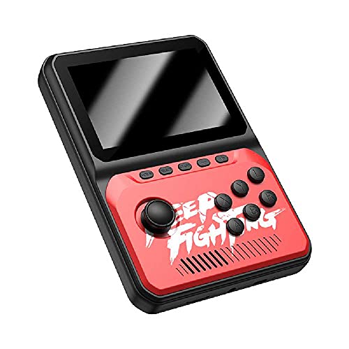 MEIXIANG 2021 NX-35 Retro Portátil Mini Joystick De Mano Consola De Joystick 16-bit 8GB 3.5 Pulgadas LCD Niños Reproductor De Videojuegos Incorporado En 2700 Juegos Rojo
