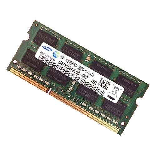Memoria RAM DDR3 1600 MHz Samsung de 4 GB (PC3 12800S) SO DIMM, para ordenador portátil