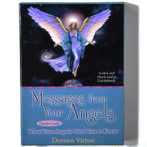 Mensaje de Angel Oracle Tarjetas,Measage of Angel Oracle Cards,Only Tarot,Tarot Cards